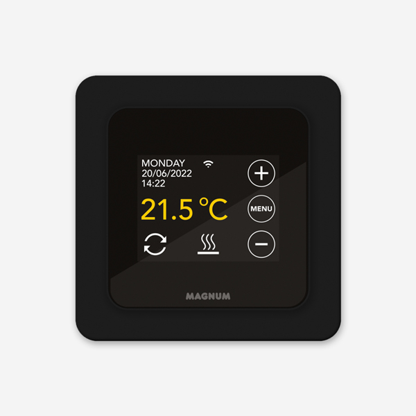 Magnum Remote Control Slimme WiFi thermostaat – Grafietzwart