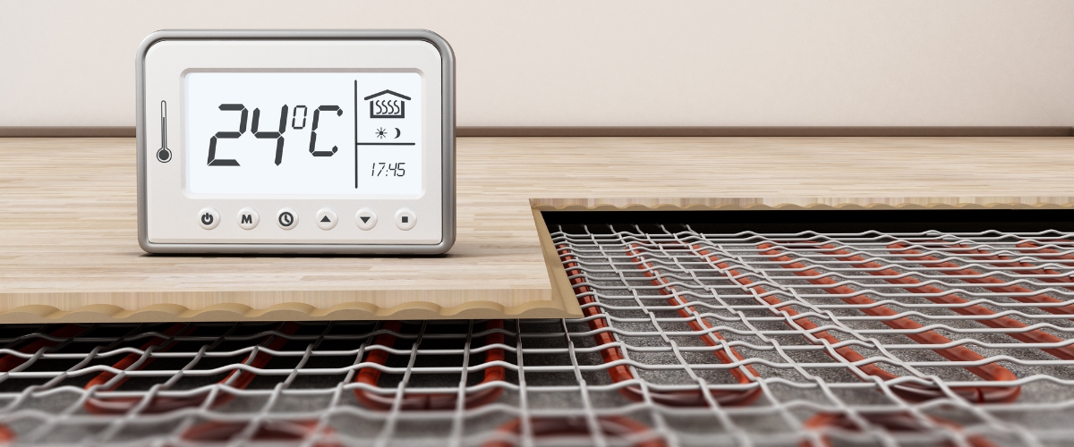 Vloerverwarming hoofdverwarming of bijverwarming